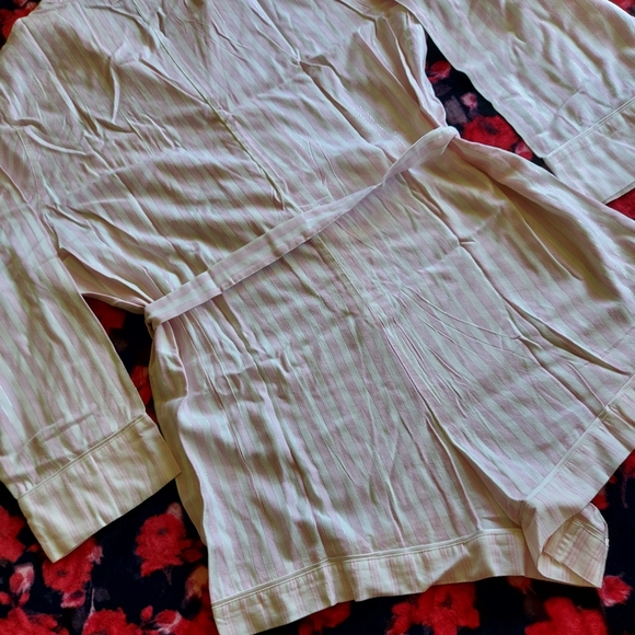 Victoria secret Flanel tie Romper size XL New - Picture 10 of 15